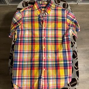 Ralph Lauren Multicolor Plaid Button Down Shirt Men's
